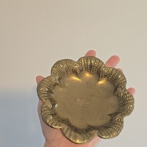Vintage Brass Decorative Bowl